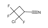2-chloro-2,3,3-trifluorocyclobutane-1-carbonitrile 1546-77-6