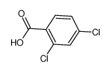 2,4-dichlorobenzoic acid 50-84-0