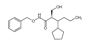 (2R)-2-(羟基甲基)-3-(环戊基)-n-(苯基甲氧基)己酰胺