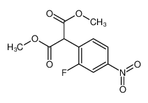 dimethyl 2-(2-fluoro-4-nitrophenyl)propanedioate