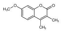 7-methoxy-3,4-dimethyl-coumarin 13252-88-5