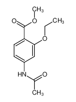 Methyl 4-acetamido-2-ethoxybenzoate 59-06-3