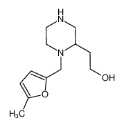 2-{1-[(5-甲基-2-呋喃基)甲基]-2-哌嗪基}乙醇