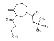 1-boc-4-氧代-3-氮杂烷羧酸乙酯