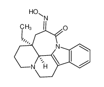 15a-homo-eburnamenine-14,15-dione 15-oxime 35226-42-7