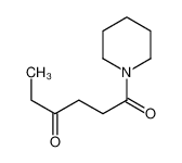 1-piperidin-1-ylhexane-1,4-dione 108879-74-9