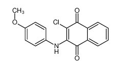 22359-32-6 2-chloro-3-(4-methoxyanilino)naphthalene-1,4-dione