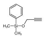 dimethyl-phenyl-prop-2-ynoxysilane 89813-13-8