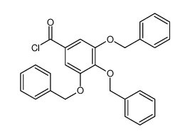 3,4,5-tris(phenylmethoxy)benzoyl chloride 1486-47-1