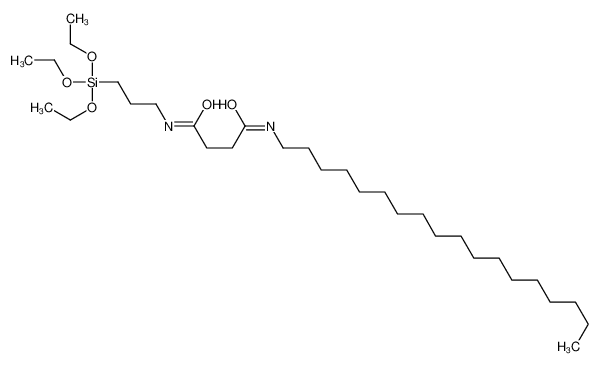 121231-18-3 structure, C31H64N2O5Si