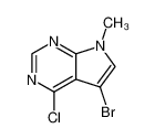5-Bromo-4-chloro-7-methyl-7H-pyrrolo[2,3-d]pyrimidine 1266343-30-9