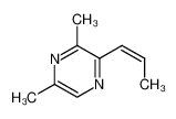 55138-74-4 3,5-dimethyl-2-(Z-1-propenyl)-pyrazine