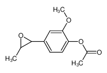 54514-38-4 1-acetoxy-2-methoxy-4-(3-methyl-oxiranyl)-benzene