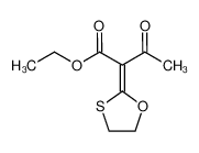 ethyl (Z)-2-(1,3-oxathiolan-2-ylidene)-3-oxobutanoate 1155709-40-2