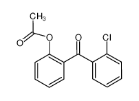[2-(2-chlorobenzoyl)phenyl] acetate 890099-07-7