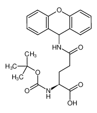N-叔丁氧羰基-N’-(9-氧杂蒽基)-L-谷氨酰胺