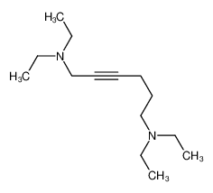 N,N,N',N'-tetraethylhex-2-yne-1,6-diamine 7155-18-2