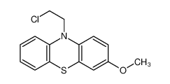 10-(2-chloroethyl)-3-methoxyphenothiazine 19555-64-7