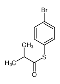 S-(4-bromophenyl) 2-methylpropanethioate 76542-13-7