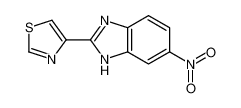 4-(6-nitro-1H-benzimidazol-2-yl)-1,3-thiazole