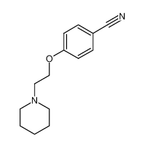 1-Piperidino-2-(4-cyanophenoxy)ethane 46843-20-3