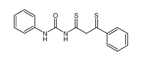 3-phenyl-N-(phenylcarbamoyl)-3-thioxopropanethioamide 82054-46-4