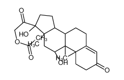 [2-[(8S,9R,10S,13S,14S,17R)-9-bromo-11,17-dihydroxy-10,13-dimethyl-3-oxo-1,2,6,7,8,11,12,14,15,16-decahydrocyclopenta[a]phenanthren-17-yl]-2-oxoethyl] acetate