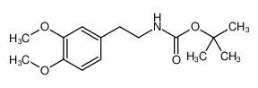Carbamic acid, N-[2-(3,4-dimethoxyphenyl)ethyl]-, 1,1-dimethylethyl ester 98062-25-0
