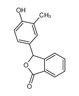 3-(4-hydroxy-3-methylphenyl)-3H-2-benzofuran-1-one 62134-43-4