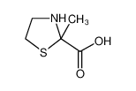 2-methyl-1,3-thiazolidine-2-carboxylic acid 13084-13-4