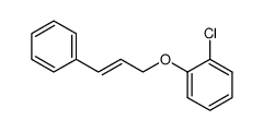1-chloro-2-(3-phenylallyloxy)benzene 174225-93-5