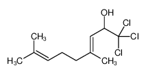82772-39-2 structure, C11H17Cl3O