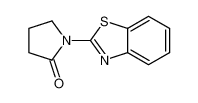1-(1,3-Benzothiazol-2-yl)-2-pyrrolidinone 81093-59-6