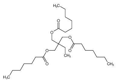 2,2-bis(heptanoyloxymethyl)butyl heptanoate 78-16-0