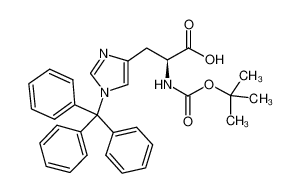 N-Boc-N'-三苯甲基-L-组氨酸