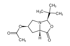 97652-00-1 (2R,5S,7R)-2-(tert-butyl)-4-oxo-3-oxa-1-azabicyclo[3.3.0]oct-7-yl acetate