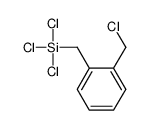 trichloro-[[2-(chloromethyl)phenyl]methyl]silane 36147-65-6