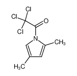 1-Trichloroacetyl-2,4-dimethylpyrrol