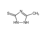 5-methyl-1,2-dihydro-1,2,4-triazole-3-thione 7271-44-5