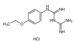 19579-46-5 1-(diaminomethylidene)-2-(4-ethoxyphenyl)guanidine,hydrochloride