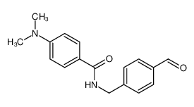 4-(dimethylamino)-N-[(4-formylphenyl)methyl]benzamide 647037-95-4