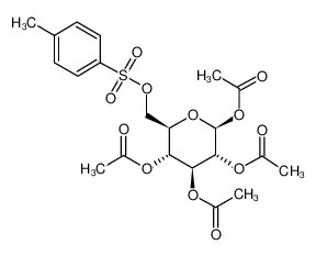 1,2,3,4-四-O-乙酰基-6-O-对甲苯磺酰基-beta-D-吡喃葡萄糖