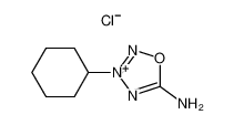 3-cyclohexyloxatriazol-3-ium-5-amine,chloride