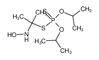 S-[1-(hydroxyamino)-1-methylethyl] O,O-diisopropyl phosphorodithioate 75320-62-6