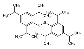 1,3,5-tri(propan-2-yl)-2-[[2,4,6-tri(propan-2-yl)phenyl]disulfanyl]benzene 20875-34-7