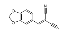 2-(1,3-benzodioxol-5-ylmethylidene)propanedinitrile 2972-82-9