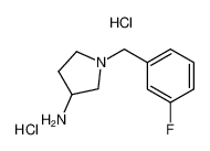 169452-20-4 structure, C11H17Cl2FN2