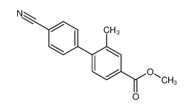 methyl 4-(4-cyanophenyl)-3-methylbenzoate 648882-67-1