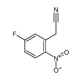 2-(5-fluoro-2-nitrophenyl)acetonitrile 3456-75-5