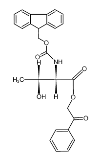 N-(9-fluorenylmethyloxycarbonyl)-L-threonine phenacylester 125760-27-2